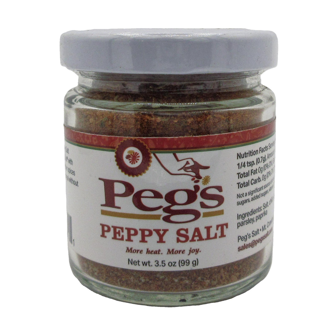Peg's Peppy Salt (3.5 oz Jar) -- NEW